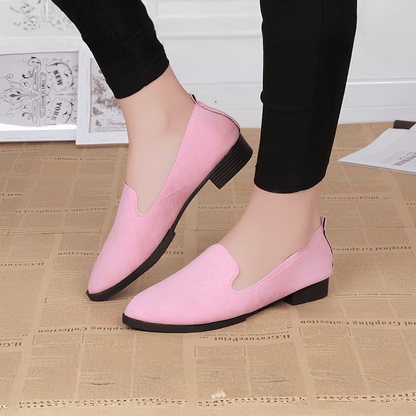 Mocassins en Suédine pour Femme