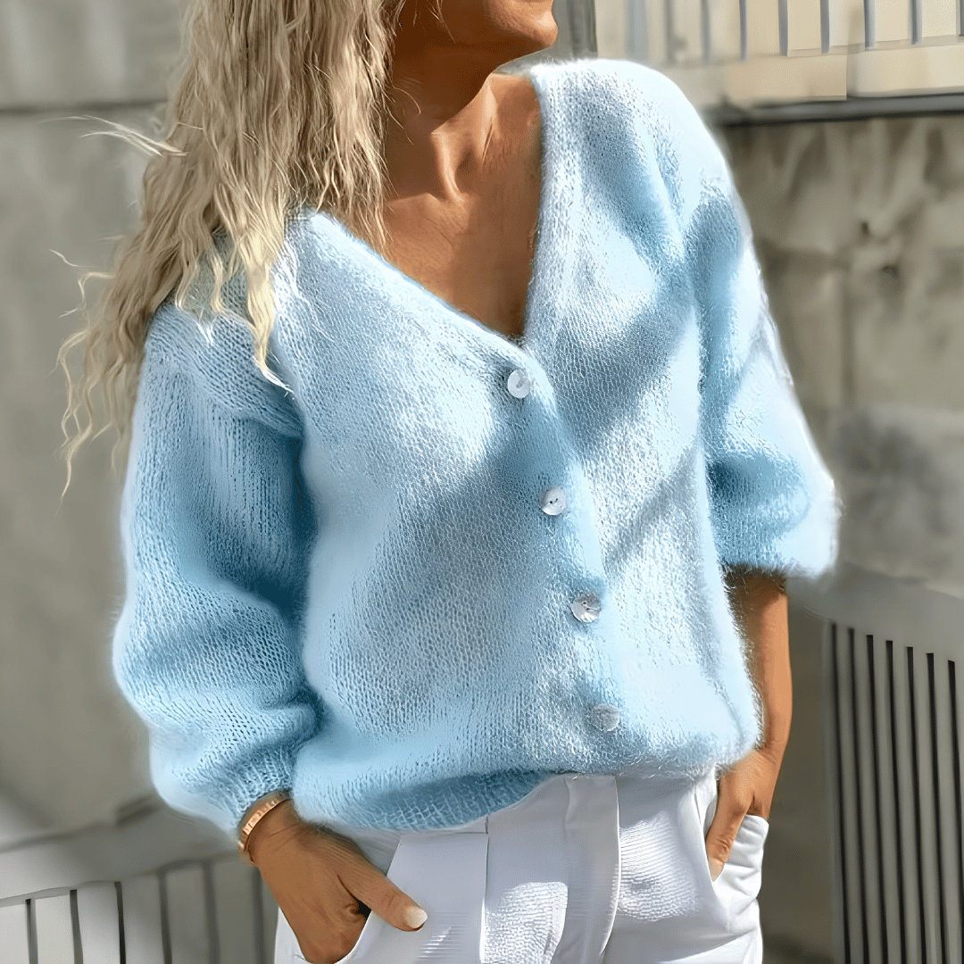 Cardigan Tendance Oversize Col V