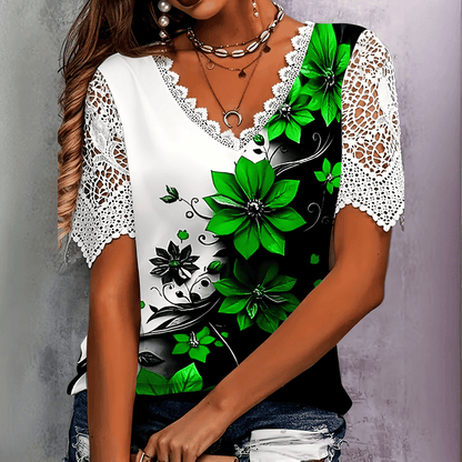 Blouse Fleurie Femme