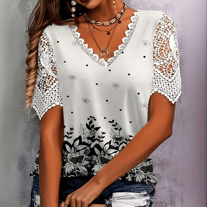 Blouse Fleurie Femme