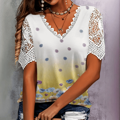 Blouse Fleurie Femme