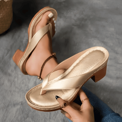 Sandales Femme Élégantes à Talon Confortable