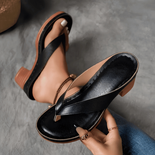 Sandales Femme Élégantes à Talon Confortable