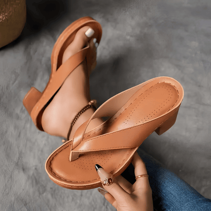 Sandales Femme Élégantes à Talon Confortable