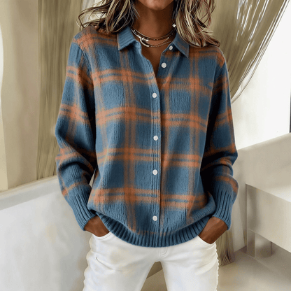 Chemise à Carreaux Femme