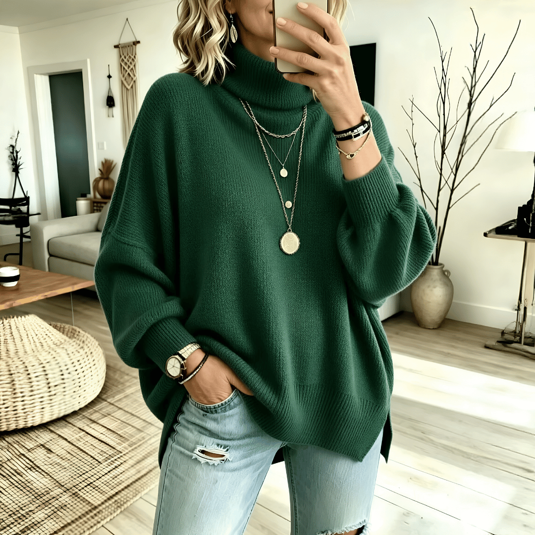 Pull Femme Col Roulé