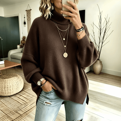 Pull Femme Col Roulé